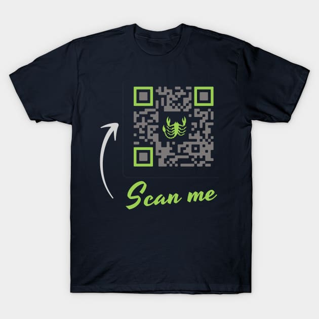 QR-code zodiac T-Shirt by waelf